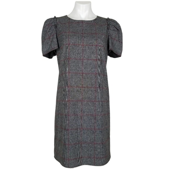 CeCe Dresses & Skirts - CeCe Black Plaid Career Office Dress